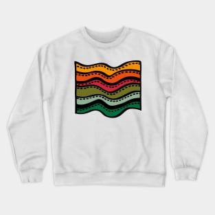 Color Waves Crewneck Sweatshirt